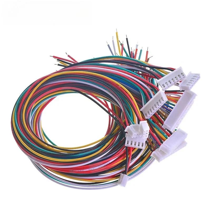 XH2.54 Connector Wire Kit | 10-Piece Tin-Plated Cables | 10-30cm Lengths for Reliable Electronics Assembly - Image 1