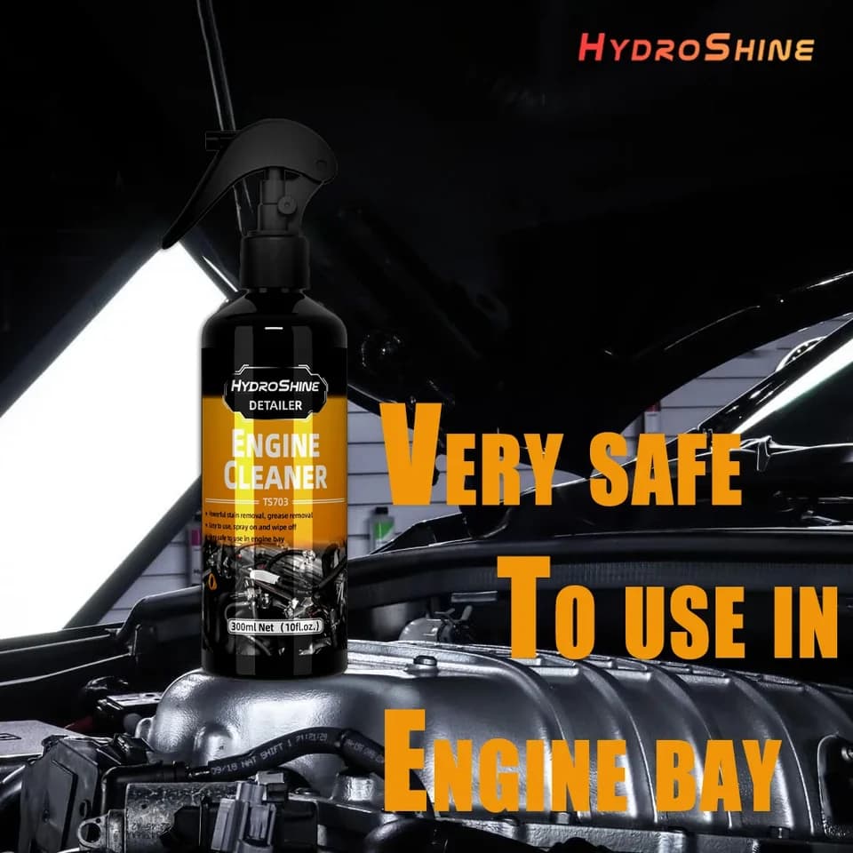 Hydroshine Car Brake Cleaner Spray | Heavy Oil Dust Decontamination | Engine Bay Cleaning - Thumbnail 6