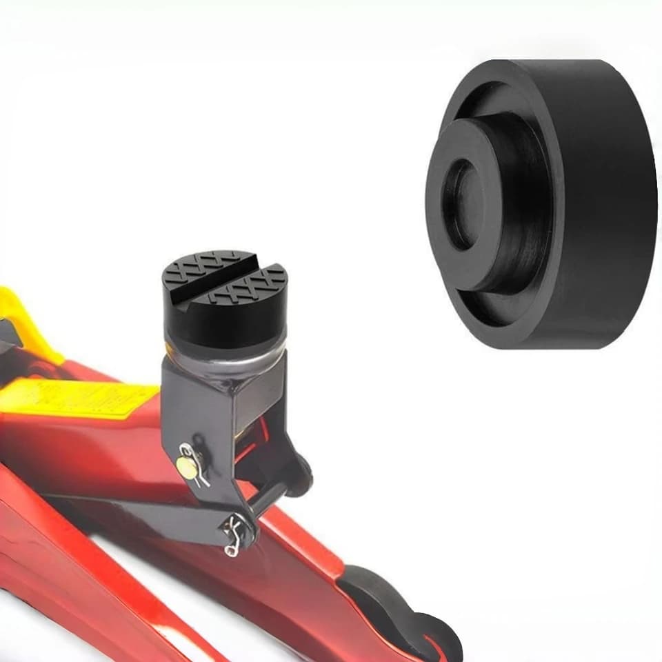 Automatic Scissor Jack Pad | Universal Pinch Weld Protector | Floor Jack Disk
