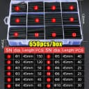 Black- 650pcs(box)