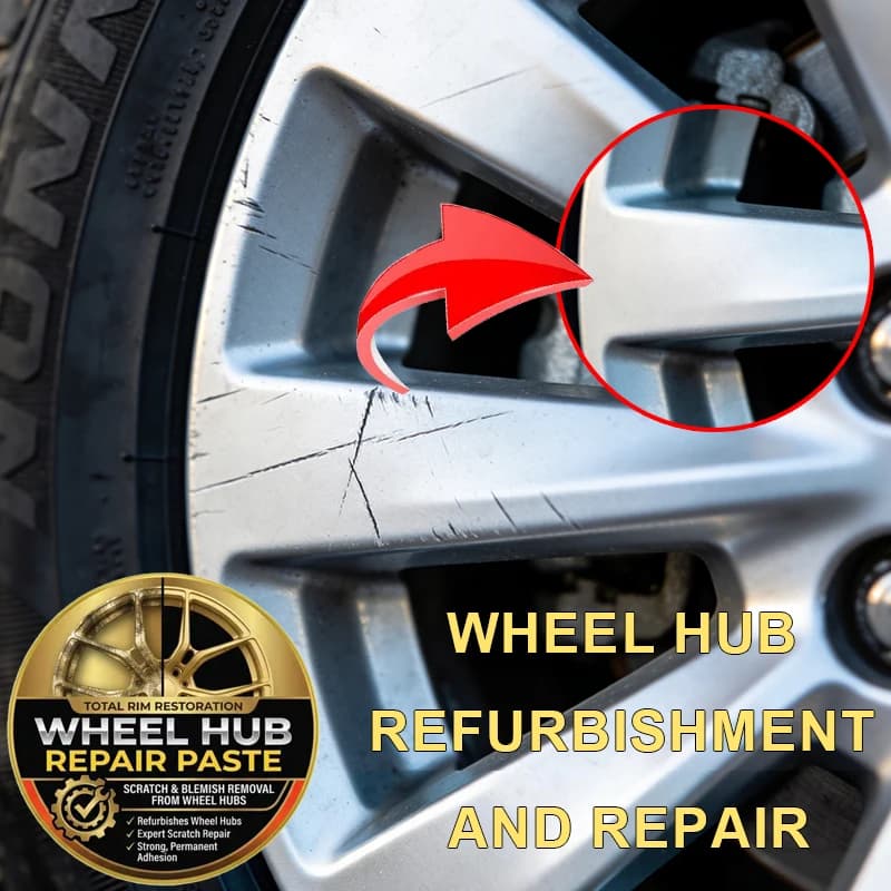 Car Wheel Hub Repair Paste | Scratch Remover & Anti-Rust Gloss | 1-22 Pieces - Thumbnail 2