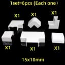 15mmX10mm-6pcs