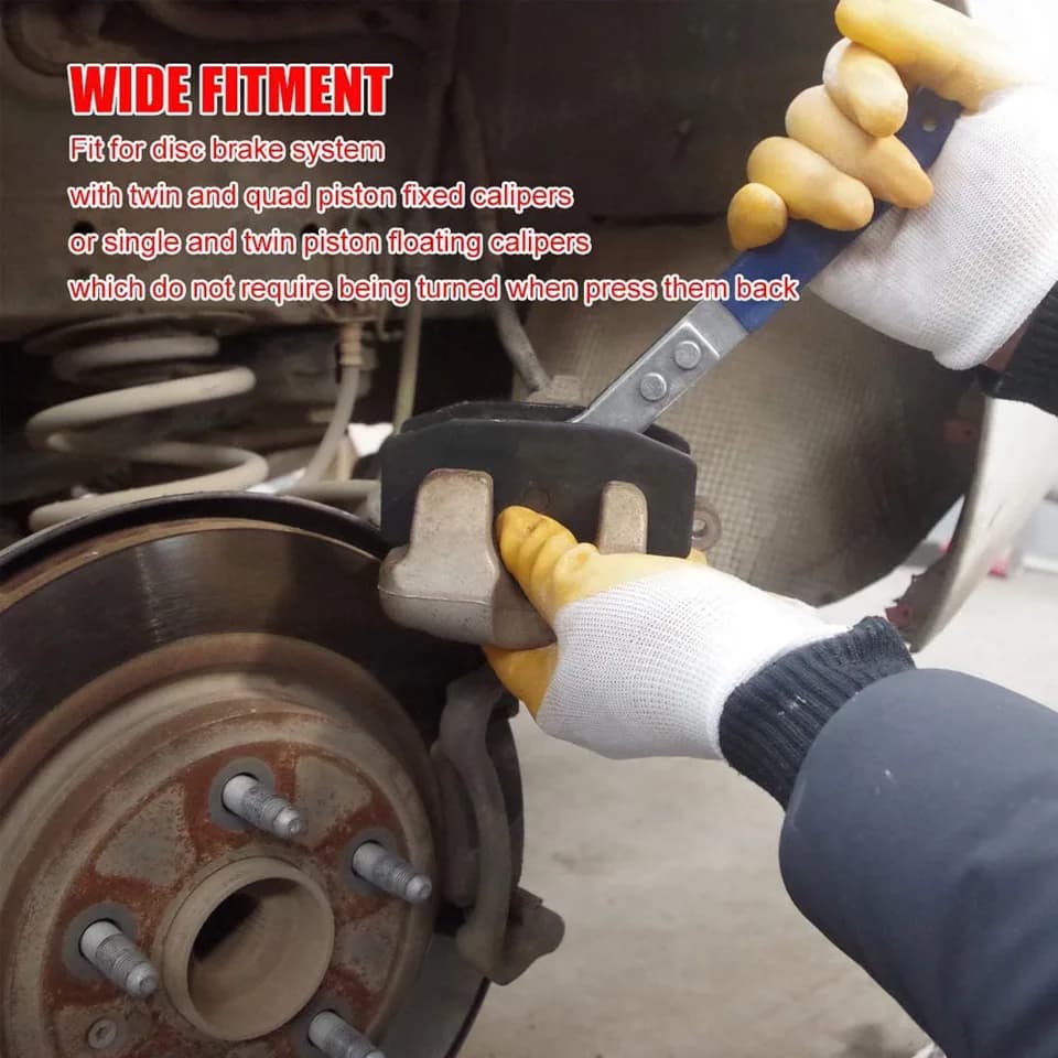 Pads and Rotors Press | Ratchet Caliper Spreader | Twin & Quad Piston - Thumbnail 5