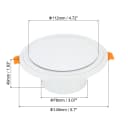 White 3 Inch