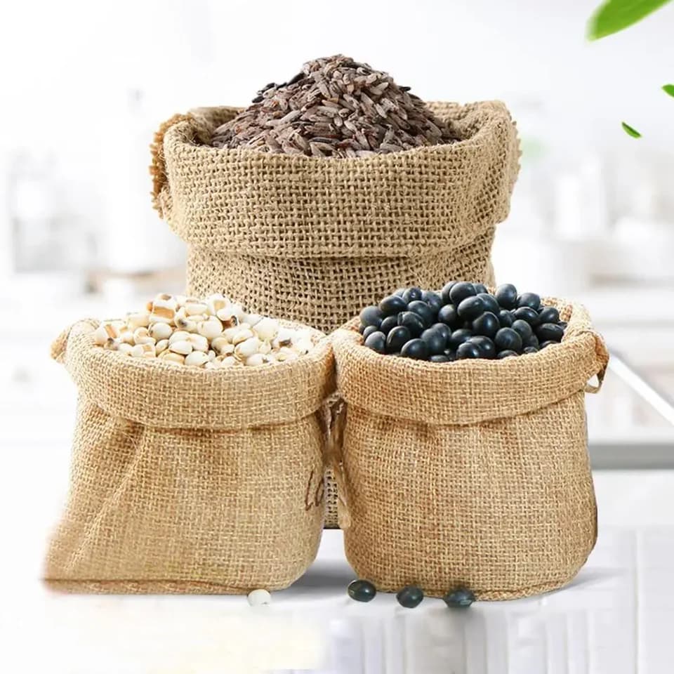 Woven Rubble Sack | Heavy Duty Jute Bag | Large 50kg Capacity - Thumbnail 7