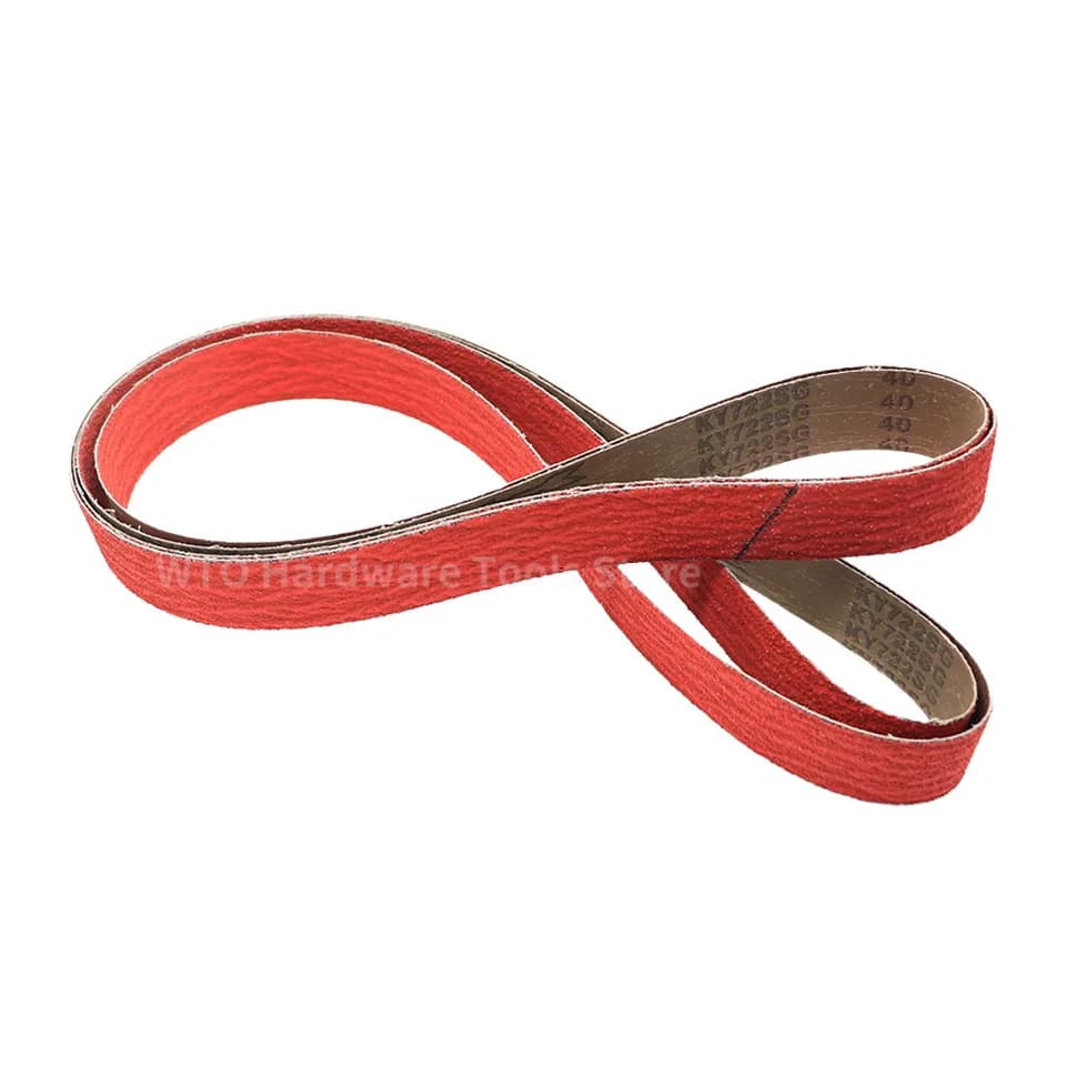 Ceramic Sanding Belts | 2100x50mm | Metal Polishing 24-80 Grit - Thumbnail 4