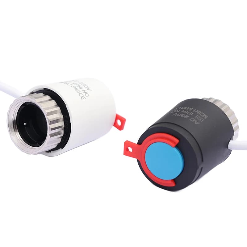M28*1.5mm Thermostatic Valve for Radiator | 230V NC Electric Thermal Actuator | Underfloor Heating - Thumbnail 6