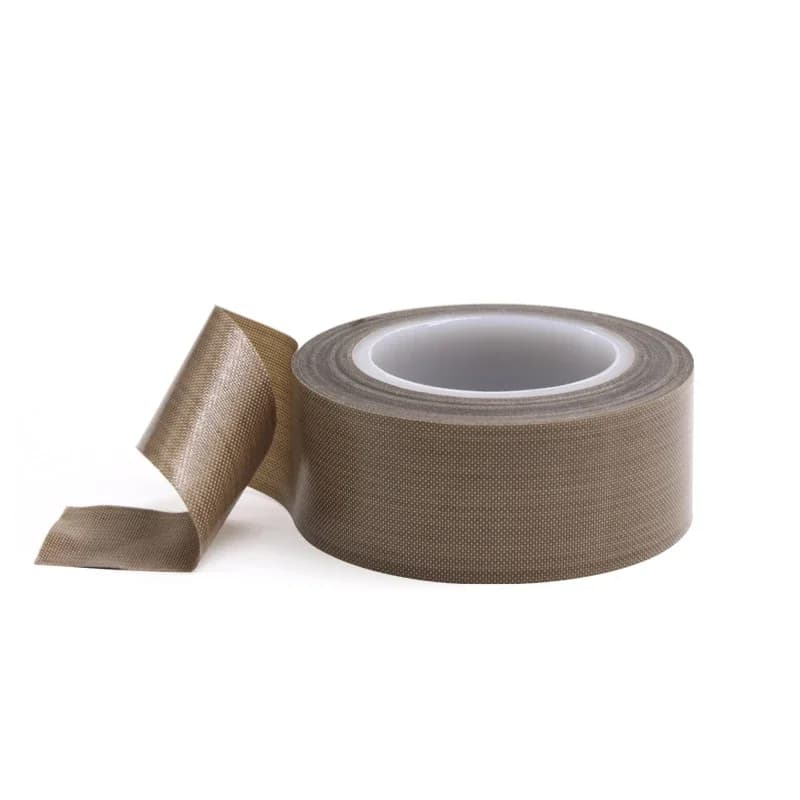 PTFE Thread Tape: Single brown roll on a white background.