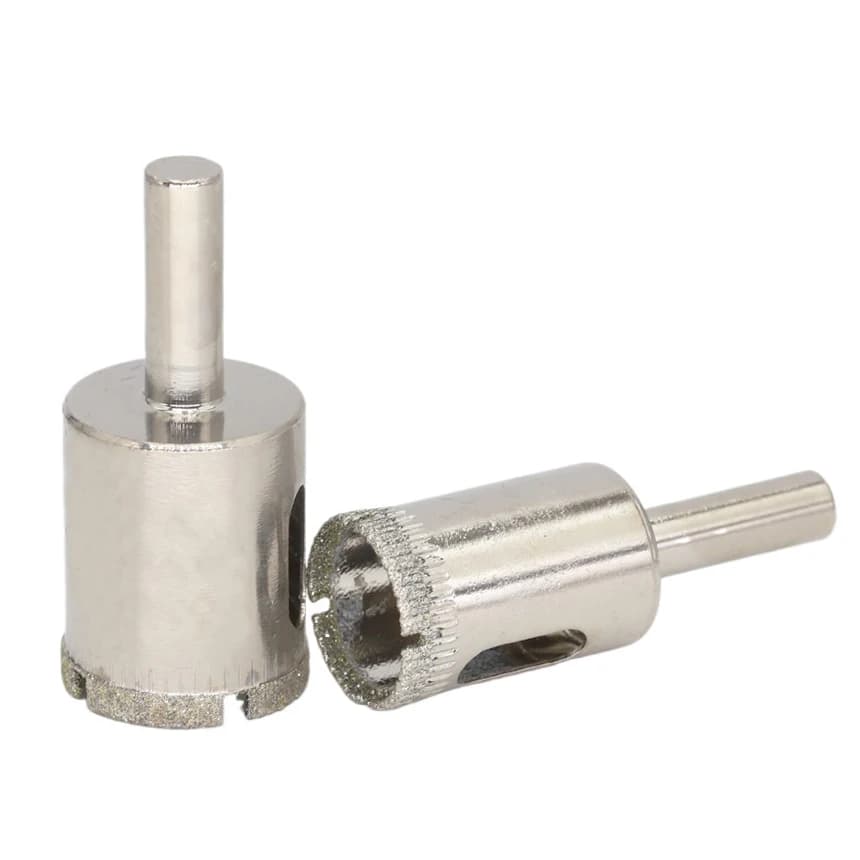 SHDIATOOL welded diamond drill bit for granite and marble, a 6-65mm core hole saw for wet drilling in hard stone.