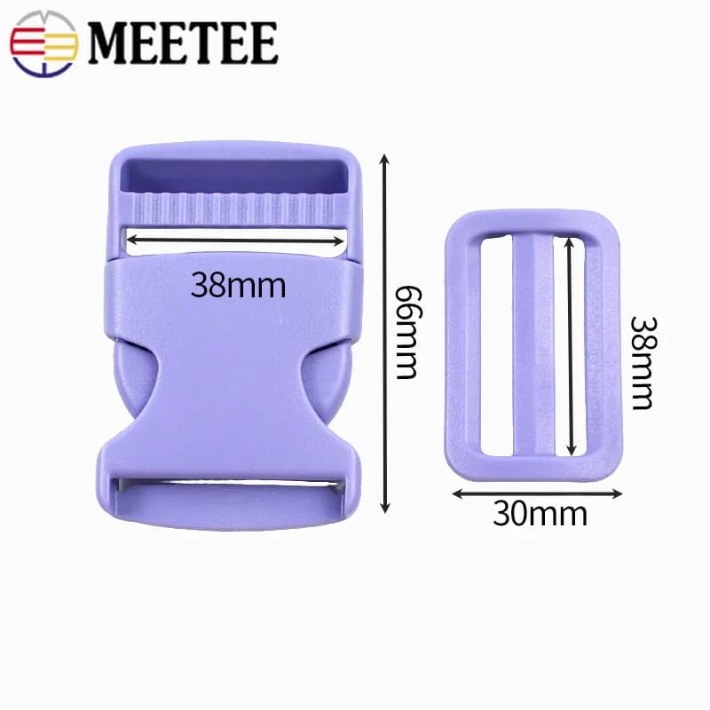 Repair Clasps | Side Release Buckles | 38mm Heavy-Duty Plastic - Thumbnail 3