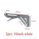 18 Inch-2pcs white