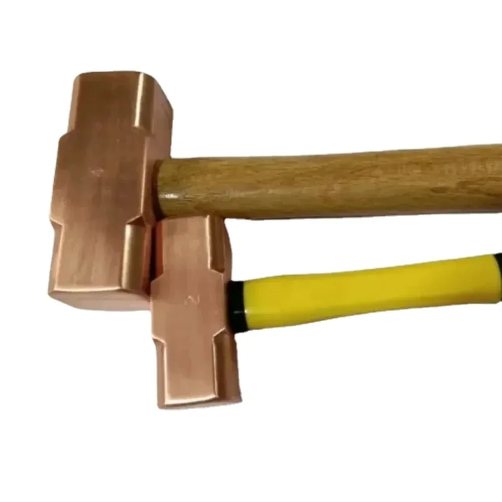 Heavy-Duty Copper Hammer | Professional Construction & Hardware Tool | Powerful Multifunctional Striking Accessory - Thumbnail 7