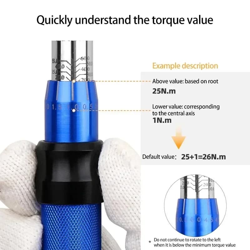 Spark Plug Torque Wrench | 3/8 Drive 5-60Nm | With Magnetic Socket - Thumbnail 4