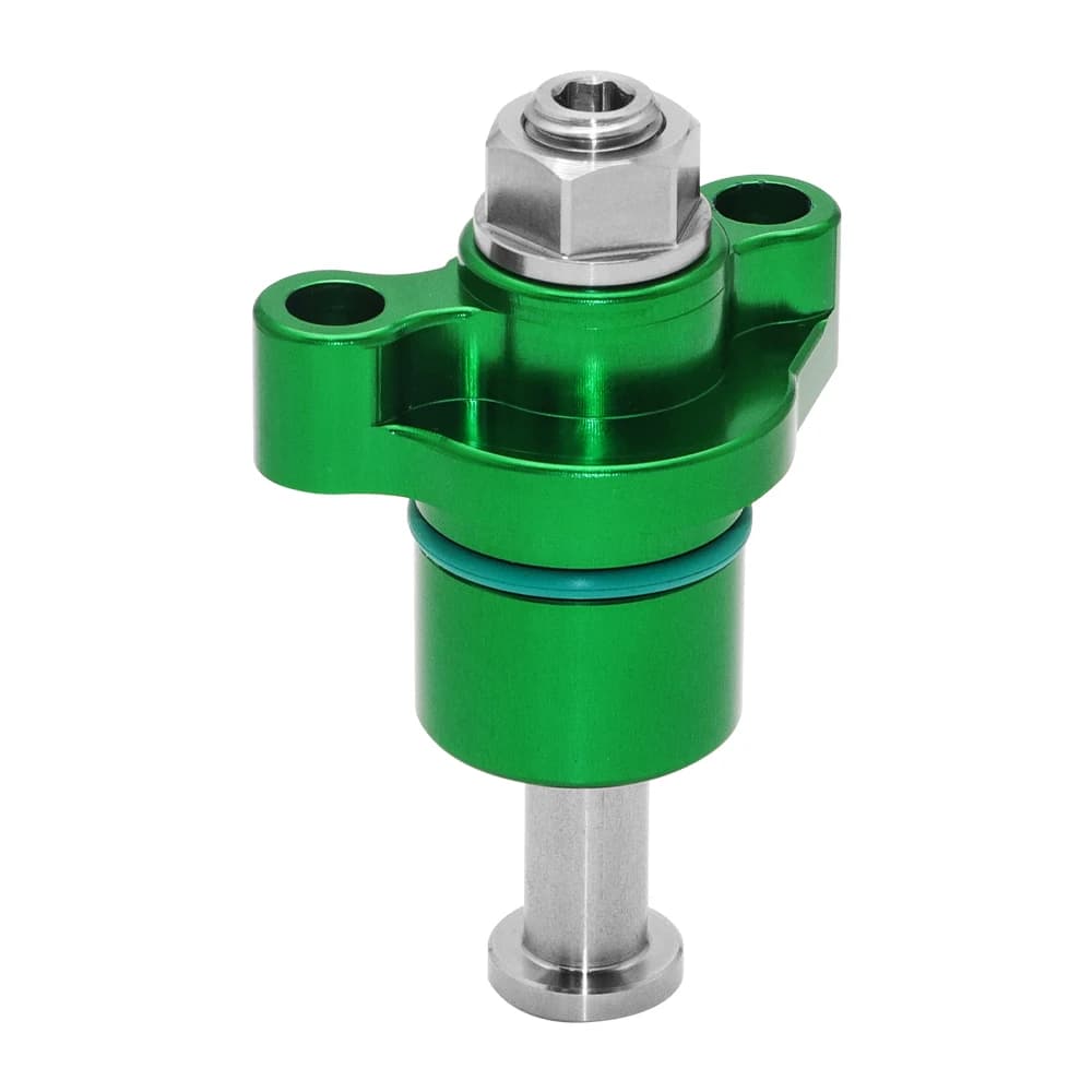 Manual cam chain tensioner assembly for Kawasaki Ninja ZX-10R and ZX-10RR models from 2004-2018.