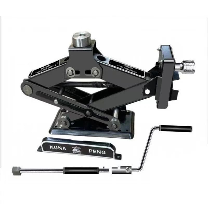2.8T 2T Scissor Jack | Manual & Electric | Car & Motorcycle Maintenance - Thumbnail 3