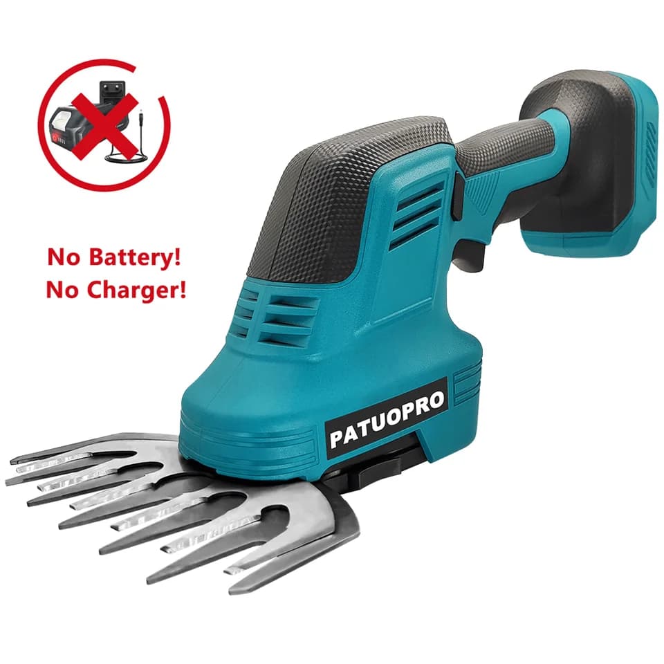 2-in-1 Cordless Hedge Trimmer & Grass Shear | 21V Handheld | For Makita 18V Battery - Thumbnail 3