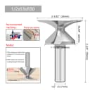 12.7mm 2 Blades R30