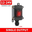Single Red 12-24V