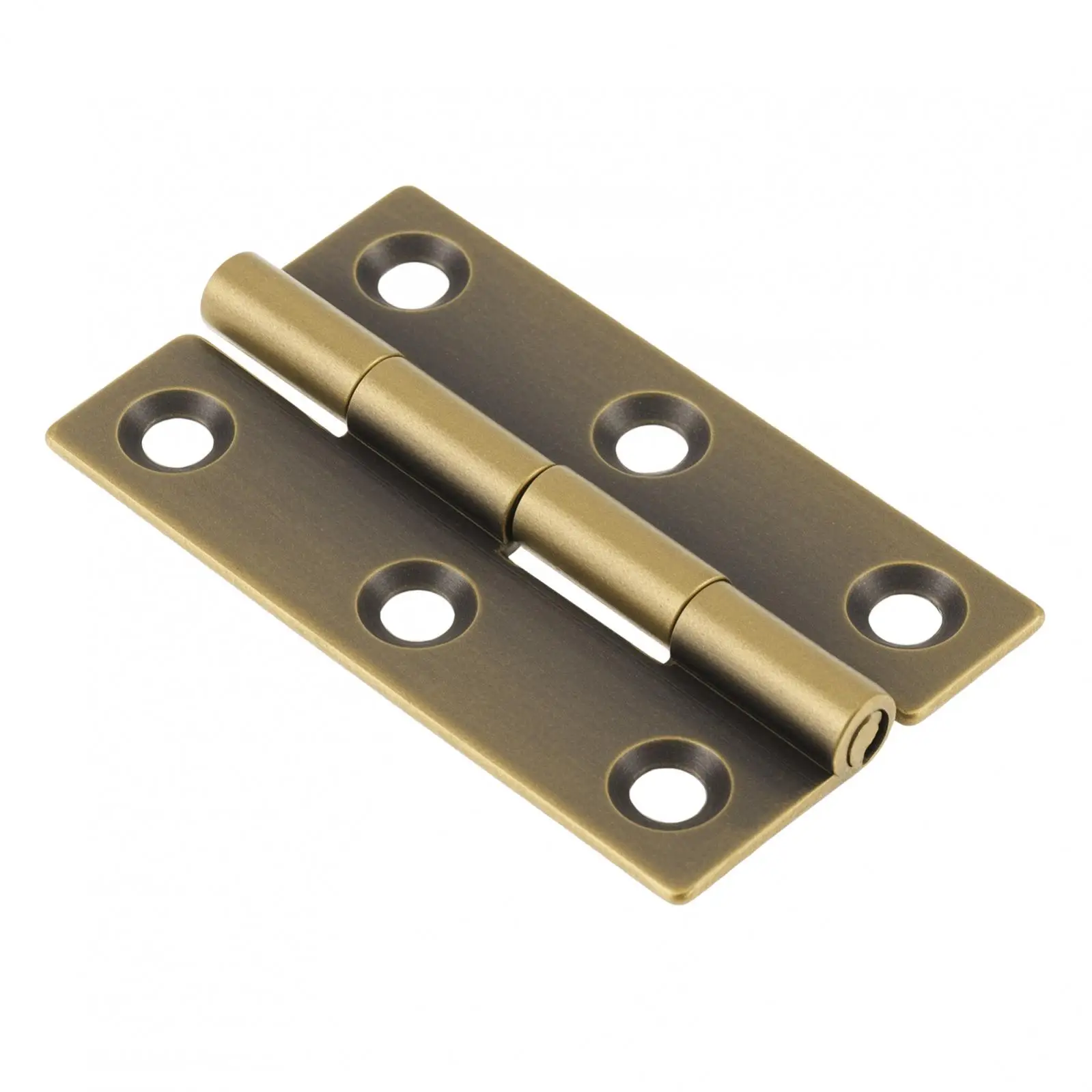 Brass Mini Hinges | 8pcs Set with Screws | For Jewelry & Small Wooden Boxes
