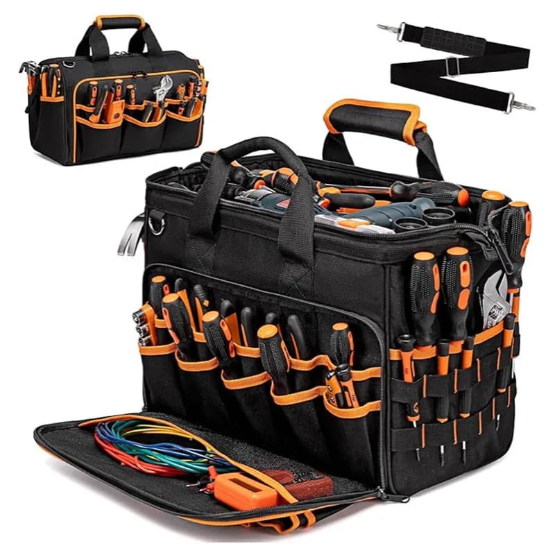DGEV Tool Bag: Two views of the same tool bag, one foreground, one background.