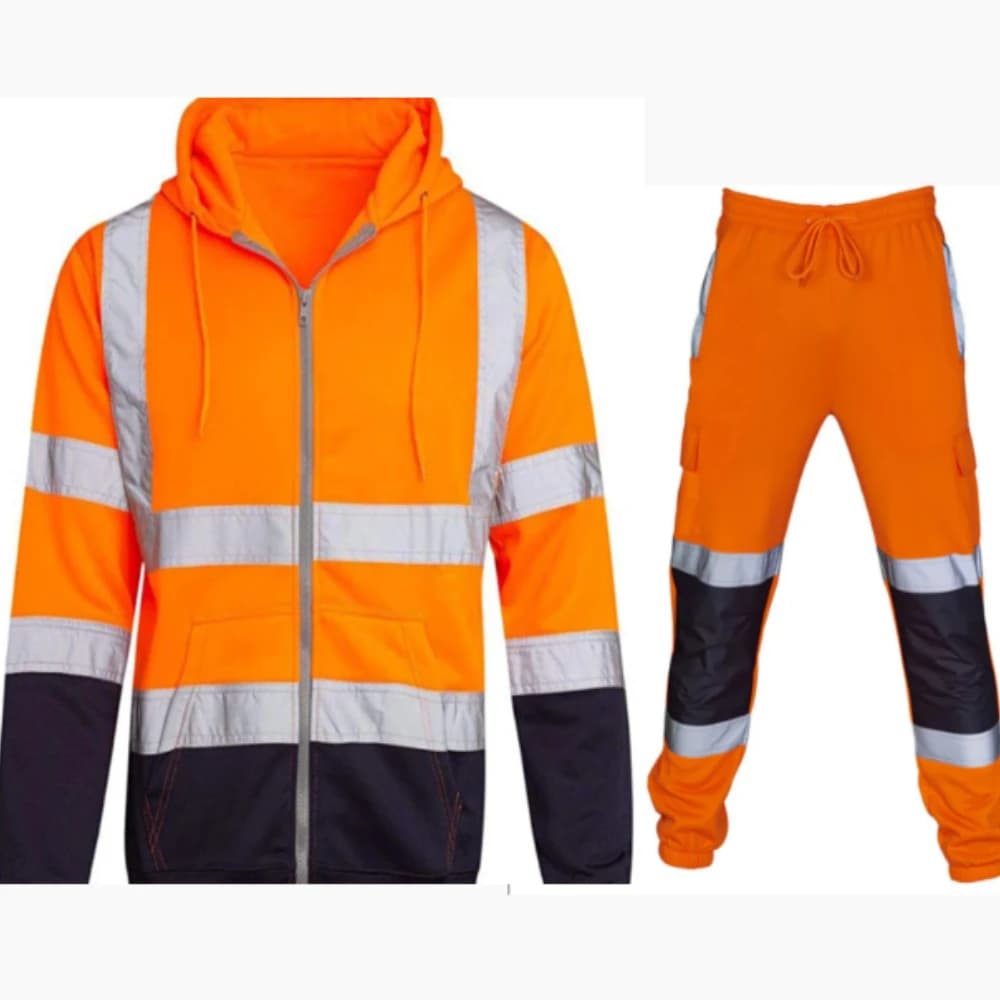 Reflective Workwear Set | High-Visibility Safety Suit | Industrial Grade - Thumbnail 2