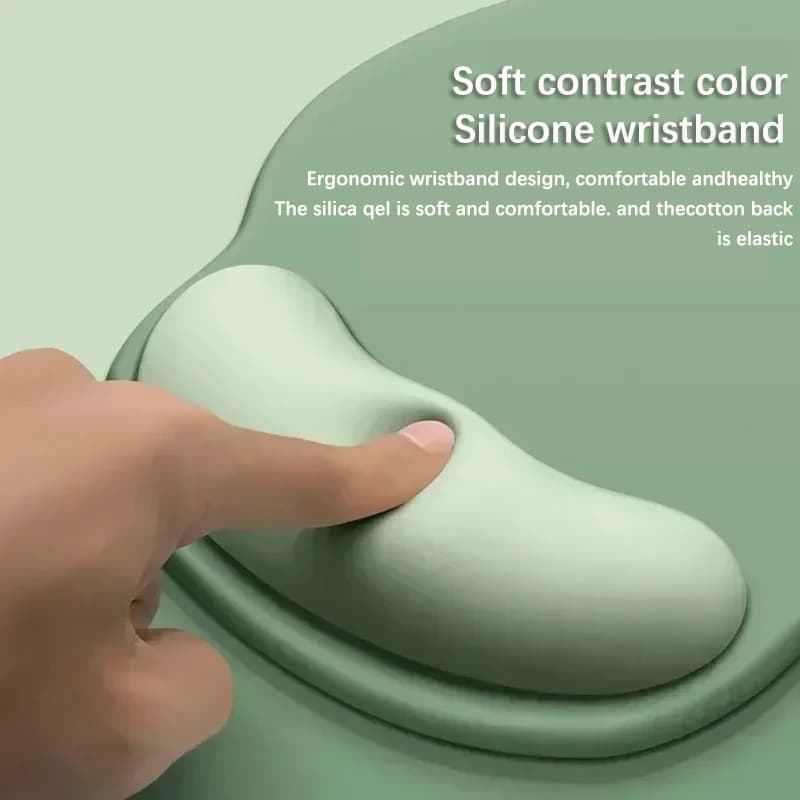 Ergonomic Mouse Pad | Memory Foam Wrist Rest | Office & Industrial Use - Thumbnail 3