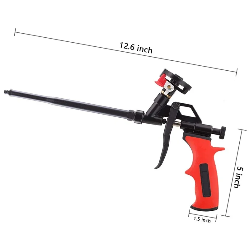 Expanding Foam Sealant Gun | Metal Trigger Sprayer | Industrial Caulking Tool - Thumbnail 2
