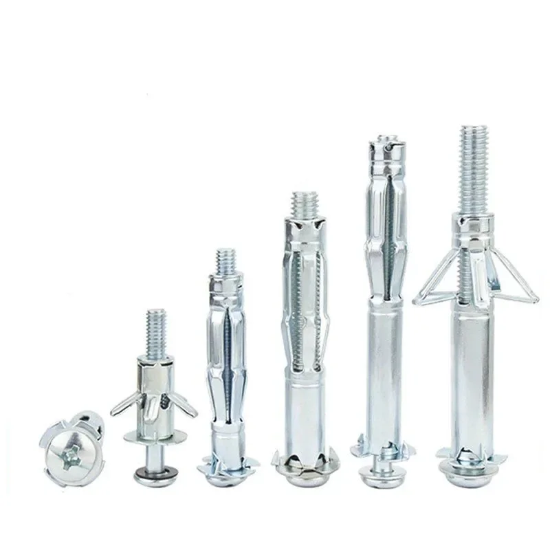 M4 M5 M6 Plasterboard Fixings | Hollow Wall Anchors | Ceiling Expansion Screws - Thumbnail 2