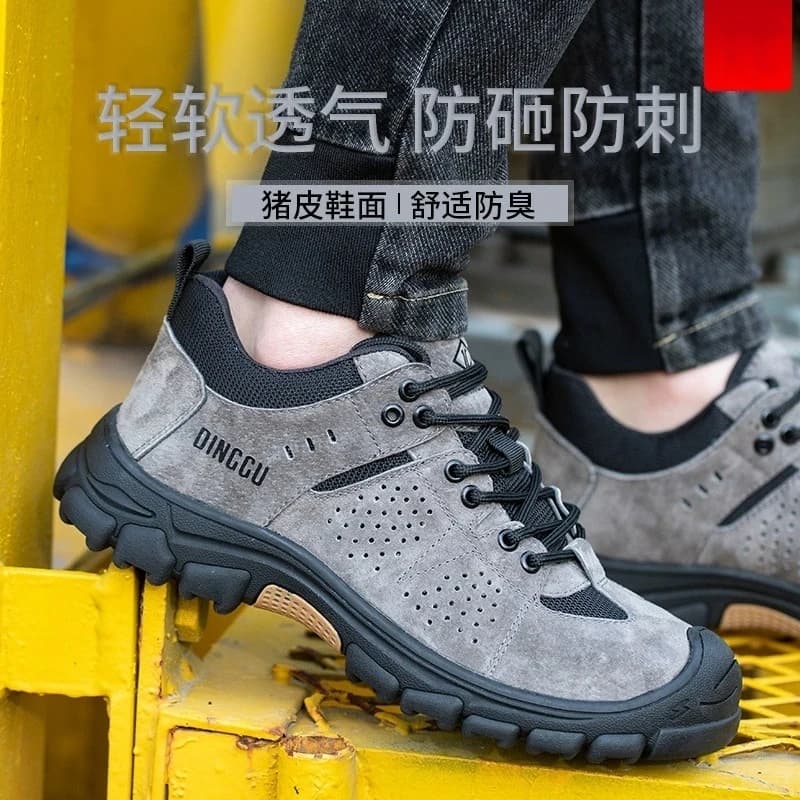 Indestructible Work Boots Steel Toe Cap | Anti-Smash & Puncture | Men's Safety Footwear - Thumbnail 4
