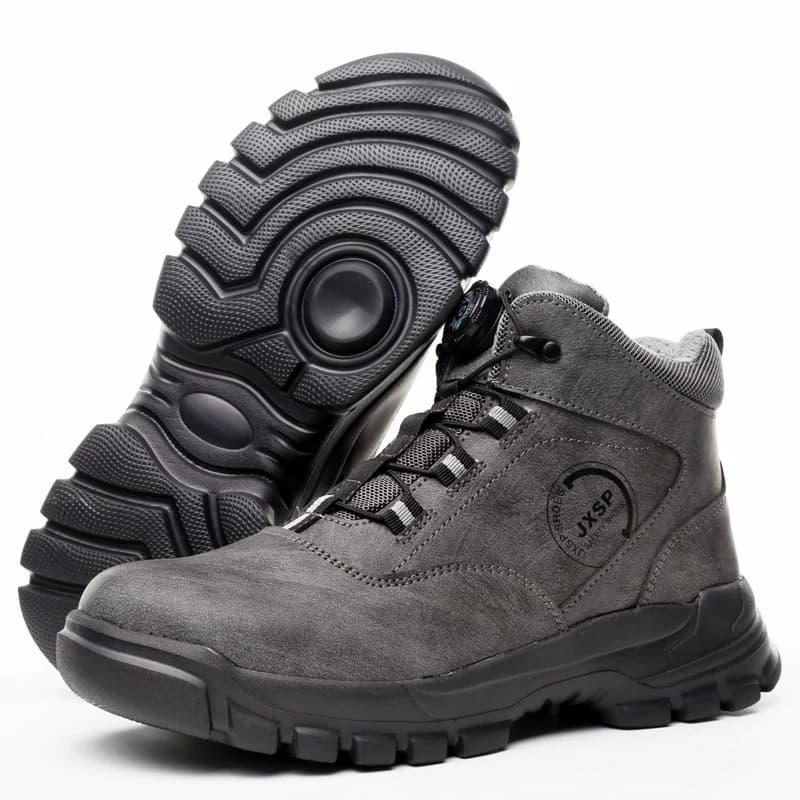 Rotating Button Steel Toe Cap Safety Boots | Puncture-Proof | Indestructible Workwear - Thumbnail 2