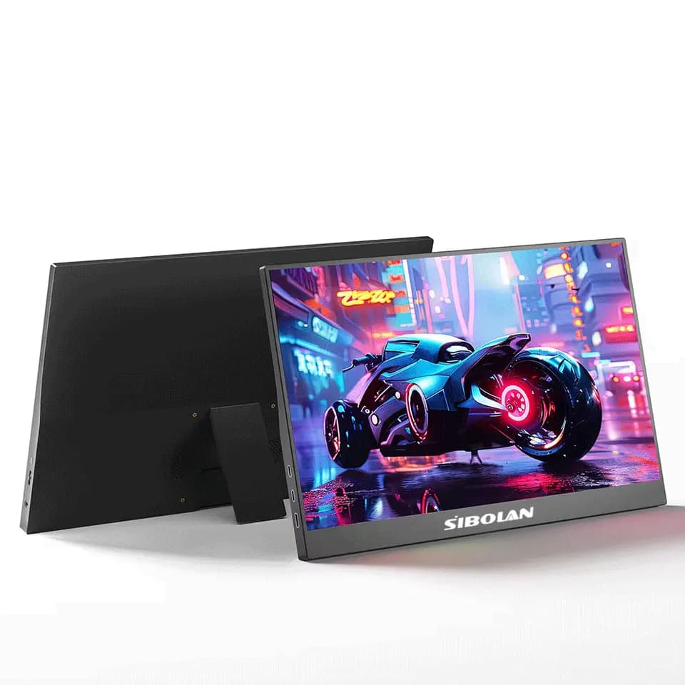 15.6" Portable Monitor 1080p 72% sRGB | Laptop Screen Extender | Win/Mac & Gaming - Thumbnail 3