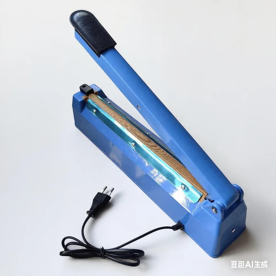 400mm Manual Heat Sealer | Impulse Bag Sealing Machine | For Food & Packaging - Thumbnail 8