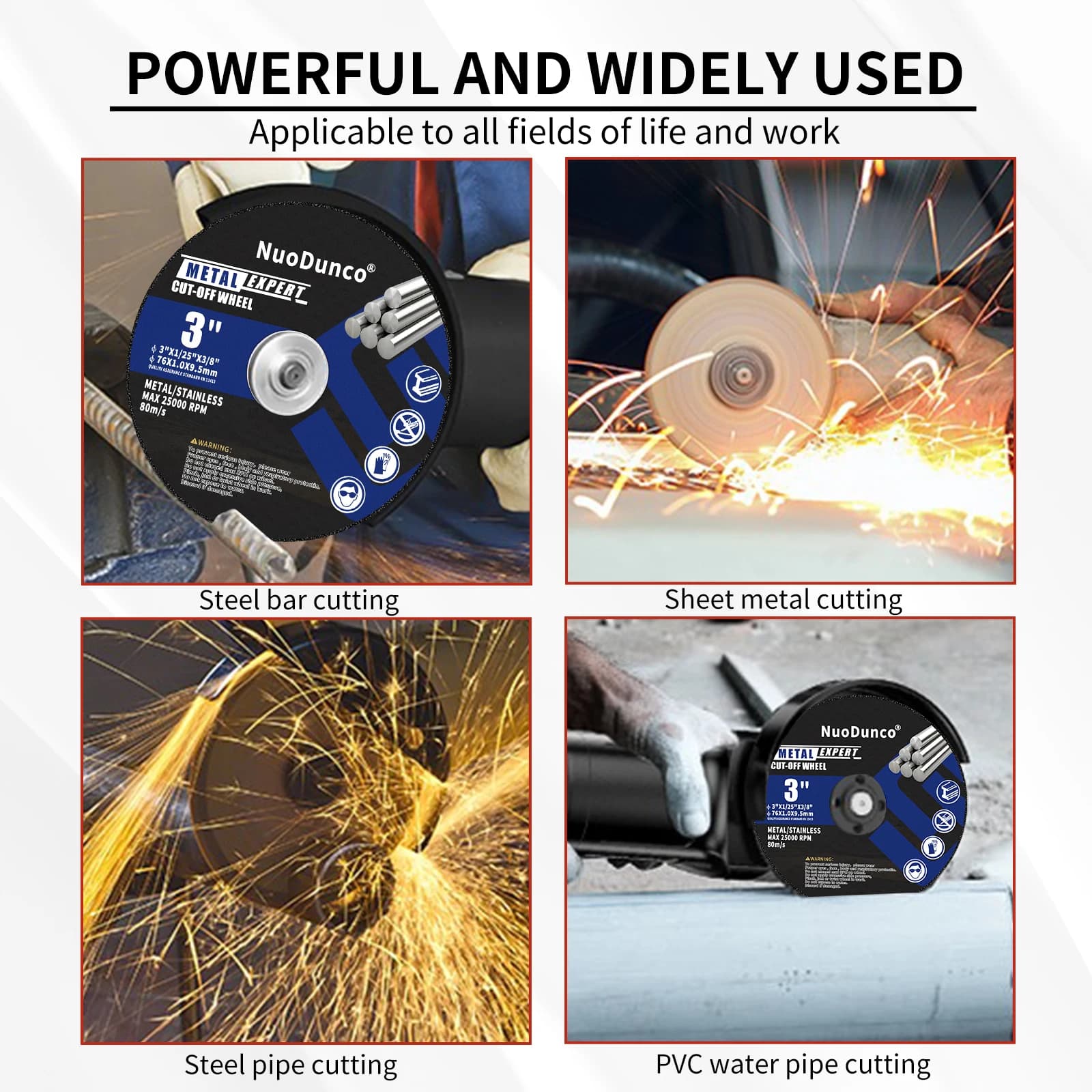 HSS Circular Saw Blade Set | 40mm-125mm Multi-Size Kit | Precision Slotting & Milling Cutter - Thumbnail 2