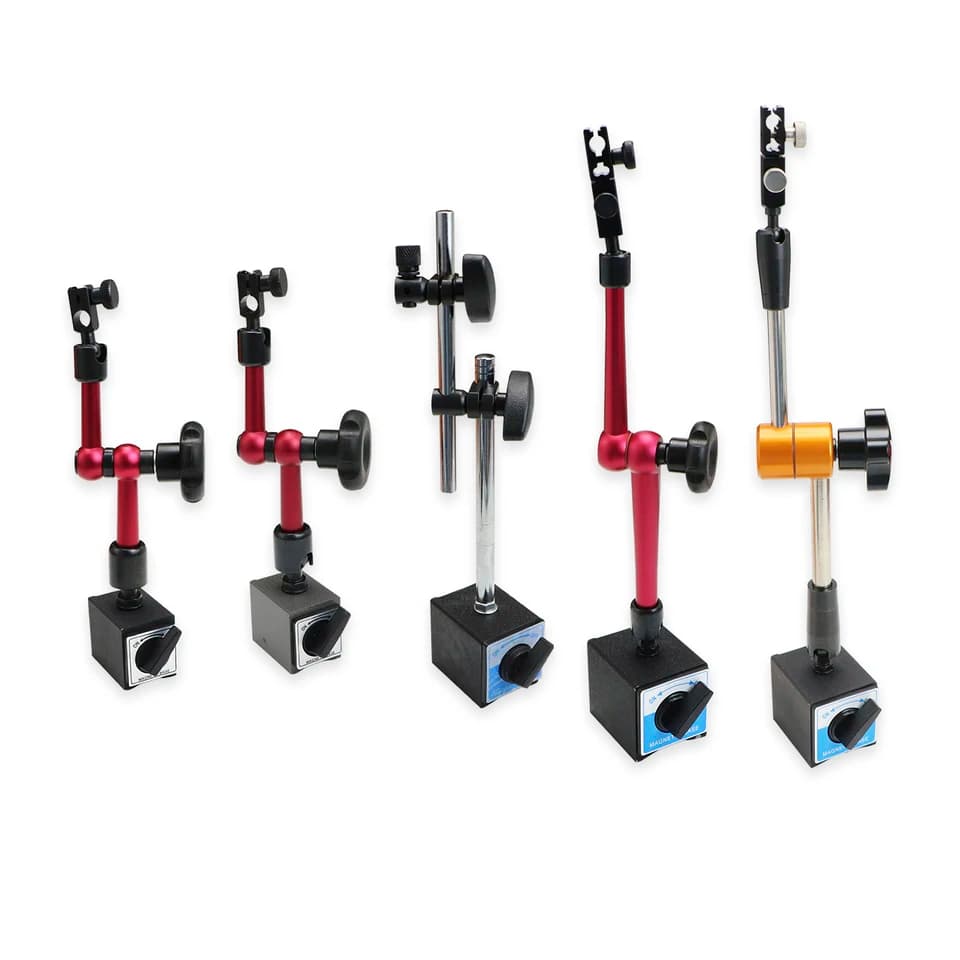 Dial Test Indicator Stand | Flexible Magnetic Base | Adjustable Holder Tool - Thumbnail 7