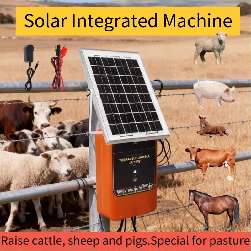 Electric Fence Energiser | 1.2J with 6000mAh Battery | For Livestock - Thumbnail 3