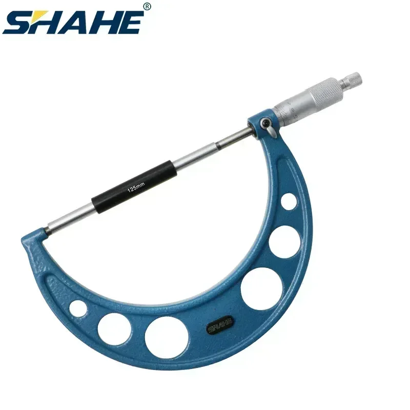 Shahe 125-150mm Outside Micrometer Vernier Caliper | 0.01mm Metric Gauge - Thumbnail 2
