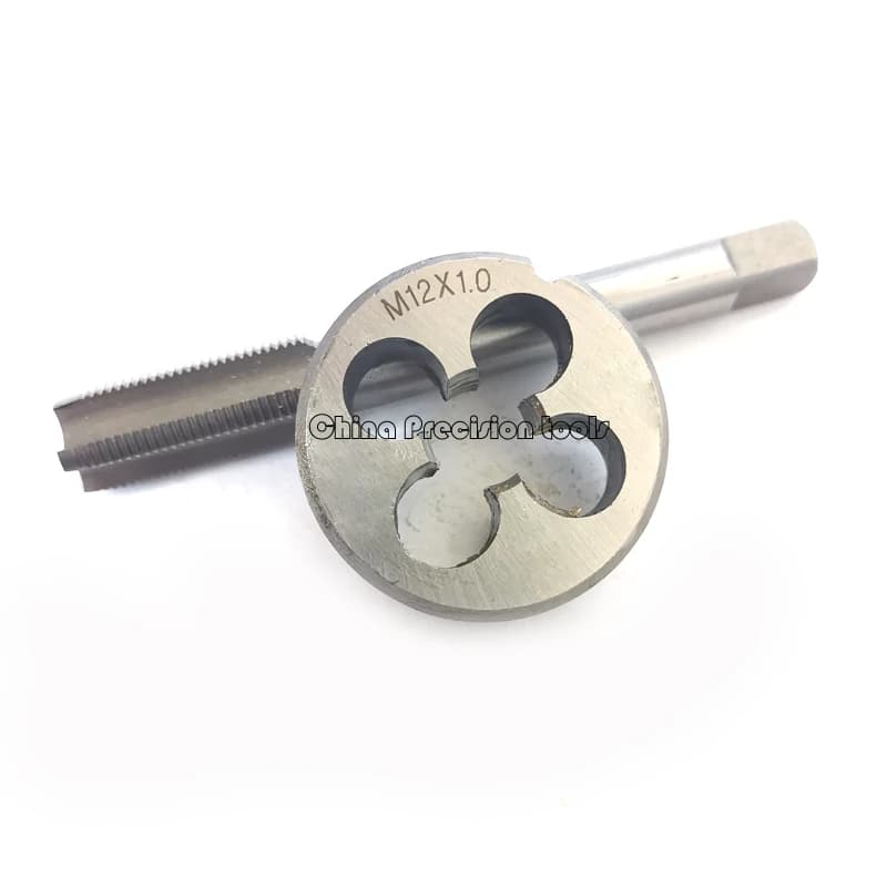 HSS Left Hand Tap & Die Set M12 | Metric Threading Tools | Machine Straight Flute - Thumbnail 5