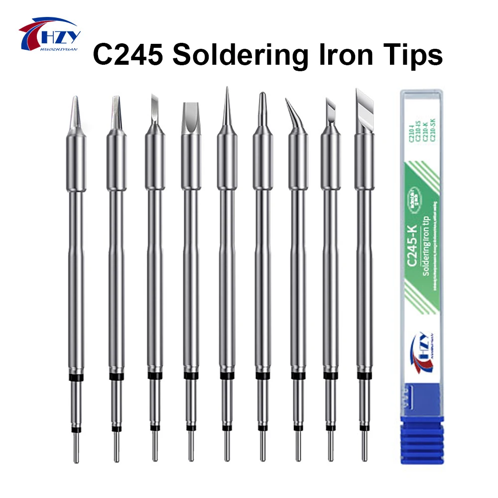 Soldering Iron Tip for JBC T245 Handles | C245 Series | Conical, Chisel, Knife Options - Thumbnail 2