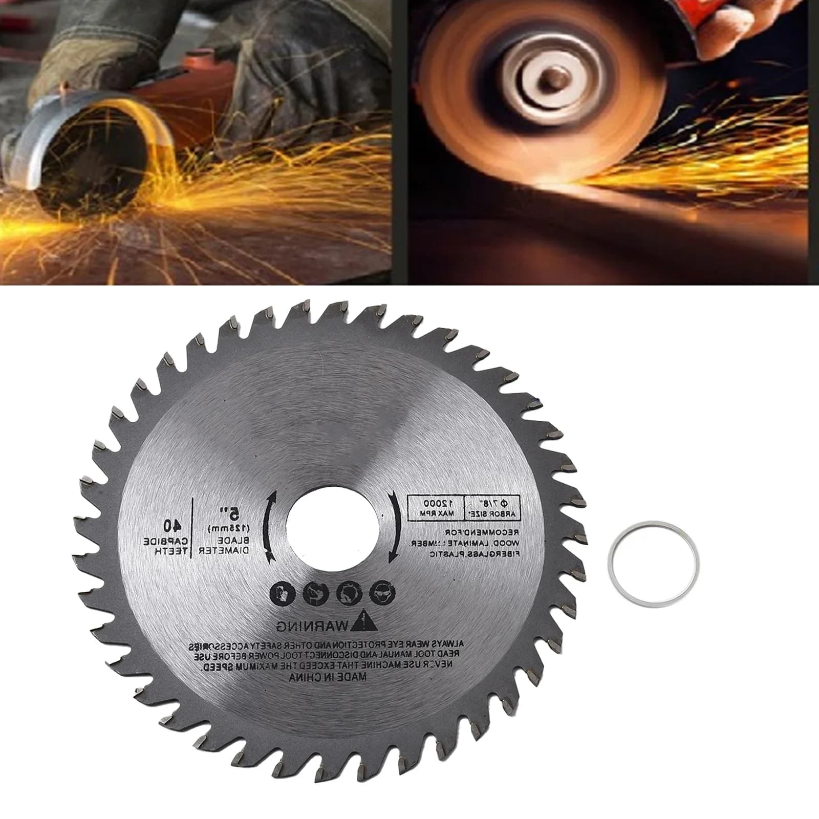 Rotary Tool Cutting Disc Set | Precision Diamond Blades & Grinding Wheels for Woodworking - Thumbnail 2