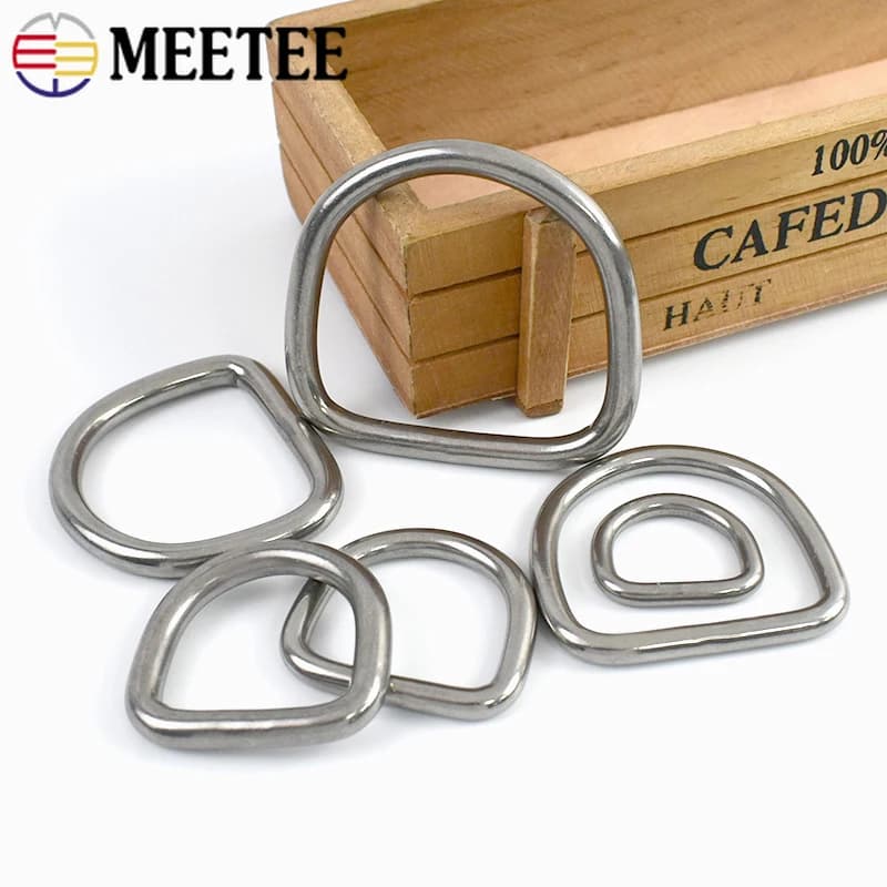 Steel Grub Screws & Fasteners | Welded 304 D-Rings | DIY Bags - Thumbnail 2