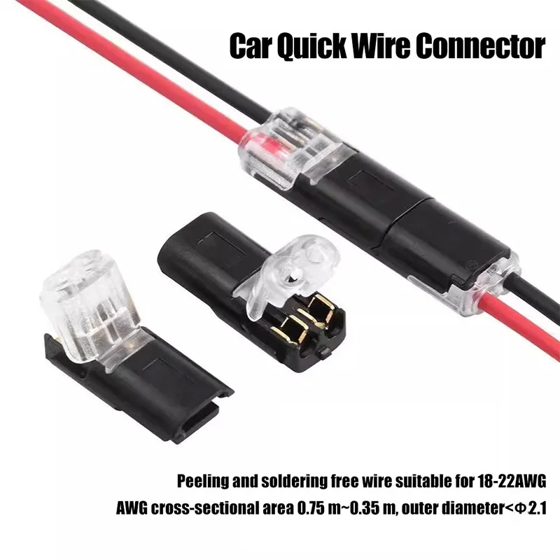 Flexible Pan Connector | Quick Splice Crimp Terminal | Double-Wire Plug-In - Thumbnail 3