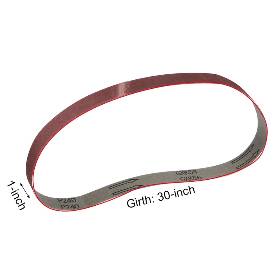 Sanding Belts | 1" x 30" Assorted Grit | For Belt Sanders - Thumbnail 2
