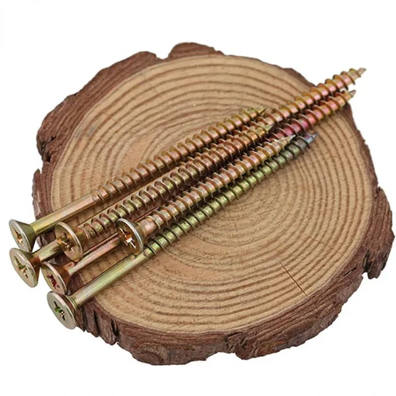 Deck Screws | Cross Countersunk Self Tapping | Hardened Tip Wood Screws M5 - Thumbnail 4
