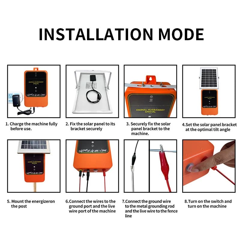 Fence Post Spike Controller | 1.2 Joules 12KV Pulse | 10km Livestock - Thumbnail 6