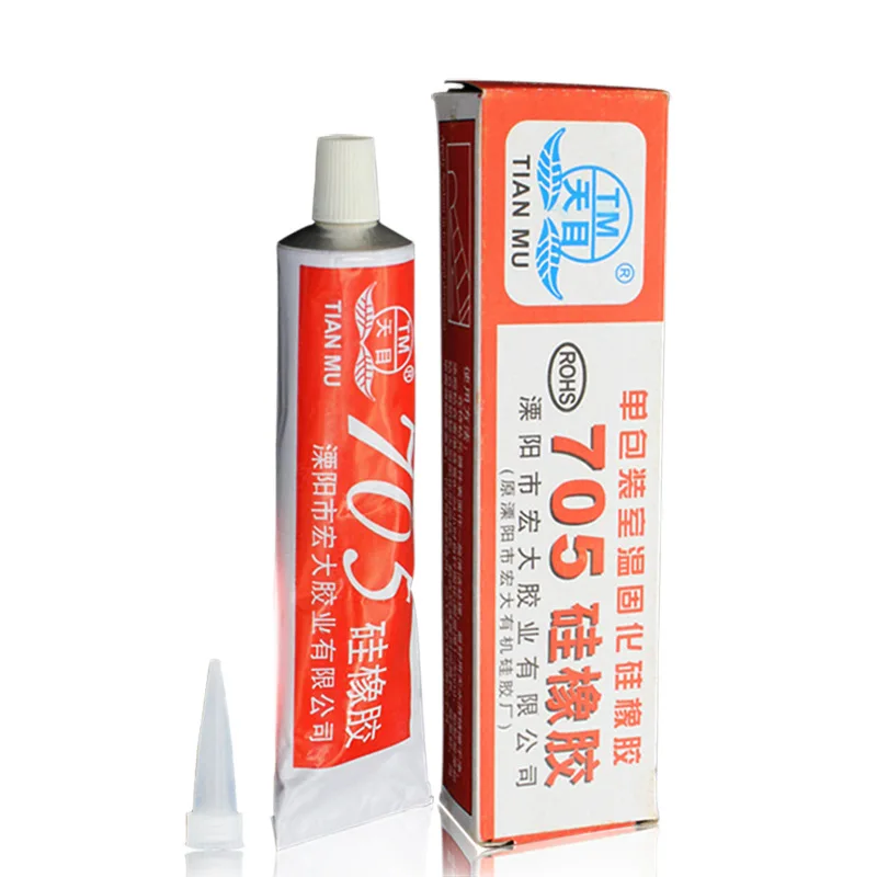 705 High Temp Intumescent Sealant | Clear Silicone Adhesive | Glass & Metal - Thumbnail 3