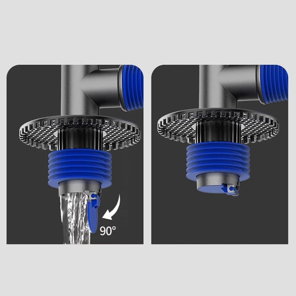 Industrial Floor Washing Machine Drain Connector | Universal Hose Adapter | Kitchen/Bathroom - Thumbnail 4
