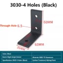 3030-4 holes
