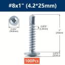 4.2x25mm (8x1)