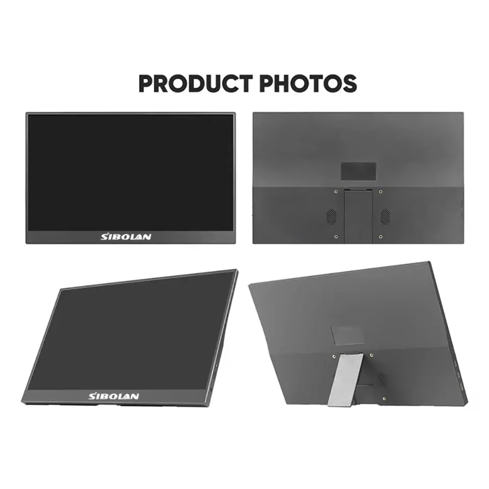 15.6" Portable Monitor 1080p 72% sRGB | Laptop Screen Extender | Win/Mac & Gaming - Thumbnail 8