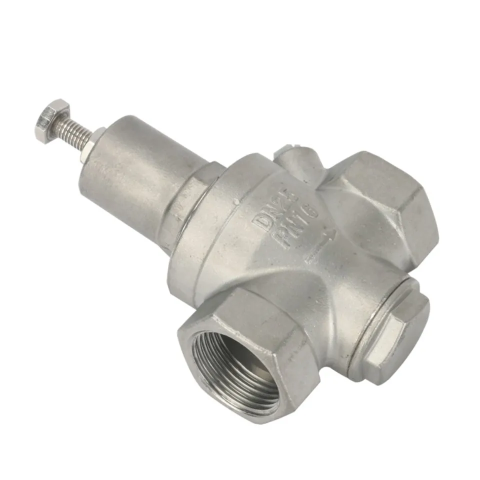 304 Stainless Steel Pressure Reducing Valve | Adjustable 1/2" - 2" | Lead-Free Water Regulator - Thumbnail 5